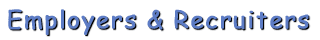 Employer and Recruiter Options